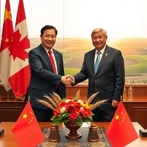 韩俊会见加拿大农业及农业食品部部长希思·麦克唐纳