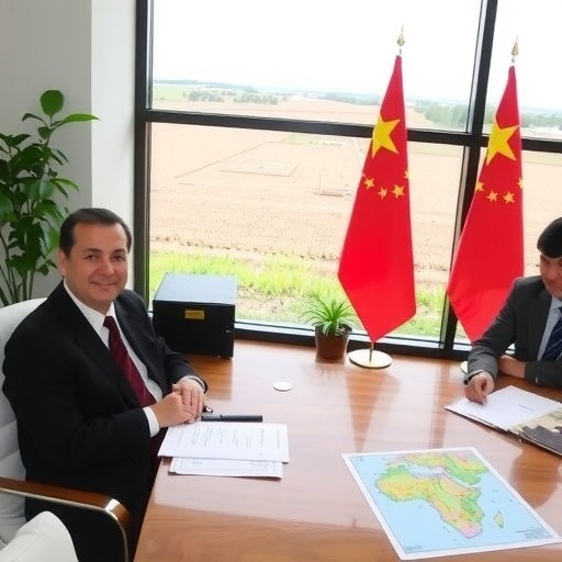 韩俊会见瑞典农村事务部部长皮特·库勒格伦(图2)